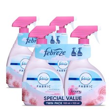 페브리즈 다우니 섬유탈취제(Febreze Fabric Refresher) 다우니향, 920ml, 4개