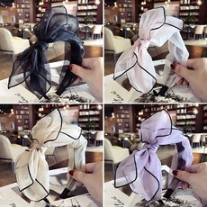 쉬폰리본머리띠