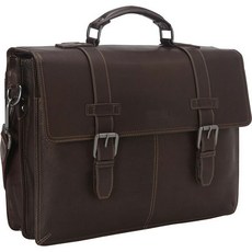 카 네 스 호출 남자 핸드백 플 래 피 go lucky lap top briefcase brown