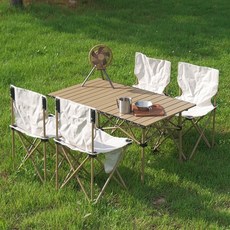 올인원캠핑테이블체어세트