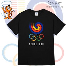 1988 서울올림픽 남여공용 반팔티셔츠