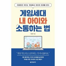 게임세대 내아이와 소통하는법, 상품명