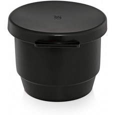 [유럽 직배송] 냉동 요구르트 소르벳 아이스크림 300ml 블랙에 대한 얼음 기계 3-in-1에 대한 확장으로 WMF 첸미니스 냉동, 단일옵션