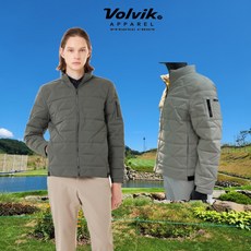 VOLVIK 24FW 볼빅 남성 골프 마름모 튜브다운 점퍼 VMLWO992