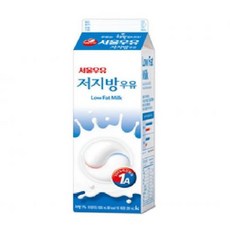저지방우유 서울우유 1000ml, 1L, 1개