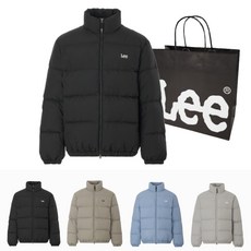 [백화점판] Lee 리 패딩 점퍼 잠바 자켓 공용 베이직 다운 + 쇼핑백