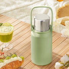 마카롱 보온병 800ml 316 스텐, 연그린 800ml, 1개