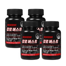 프로뉴트리션 칼로버스트 다이어트 보조제 체지방 감소, 60정, 4개