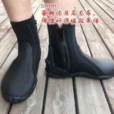 해루질 프리다이빙 장비 삭스 아쿠아슈즈 남성 아쿠아 슈즈 5MM하이탑 남녀 보온 방