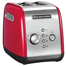 KitchenAid 팝업토스터기 영국배송 가정용 키친에이드 5KMT221BAC 2슬롯 토스터크림-77313, 단일옵션, 03.엠파이어 레드