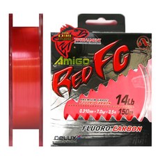 [털보낚시]아미고 RED FC CARBON 300m, - (300m) 1.5호6LB