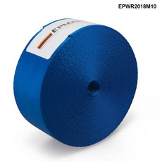 레이싱 벨트 범퍼카 epman 10 미터 강화 안전 웨빙 패브릭 카시트 하네스 웨빙 스트랩 2inch epwr2018m10 af, 파란색, 8.파란
