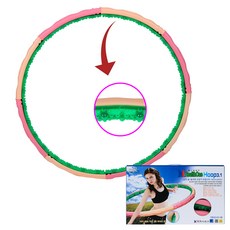 평화산업 다이어트 훌라후프 마사지 후프 초급 중급 상급, 3.1kg
