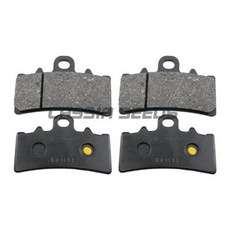 오토바이 전면 및 후면 브레이크 패드 VOGE Motionless 스쿠터 SR4 MAX LX350T5 브레이크 패드, 1)Front 2 pair, 1)Front 2 pair