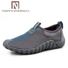 Northmarch 패션 남자 신발 캐주얼 메쉬 통기성 스 니 커 즈 남자 야외 커플 신발 krasovki 남자 여름 zapa, 03 다크 그레이_02 4.5