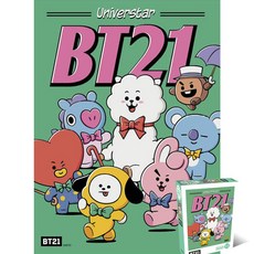 [길자비]500피스 BT21 포스터 DW746153chr(&^547, 다판다 본상품선택, 다판다 1