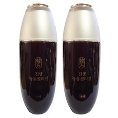 수려한 진생 녹용콜라겐 수액 140ml + 유액, 1세트