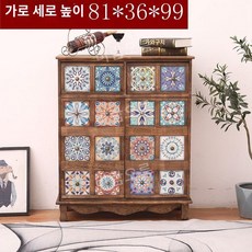 고가구 자개장 빈티지 문갑 엔틱 화초장 나비장 복고풍 레트로 인테리어 81x36x99, 차림새, A 엔틱 나비장 - 자개화초장