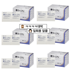 Dr. CPU 알콜스왑 알콜솜 100매 일회용, 100매입, 5개