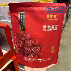 비첸향 직화육포 골드코인 코스트코 동전육포 싱가폴 개별포장 260g, 1개