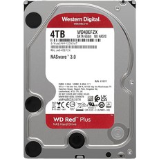 웨스턴 디지털 레드 플러스 4TB SATA 6Gbs NASware 3.0 WD40EFZX 116570 - wd40efzx