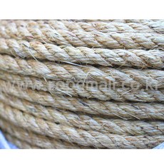 마닐라로프 쥬트로프 캣타워심줄 인테리어로프 4mm ~ 12mm 롤단위 착불, 6mm x 200M, 1개