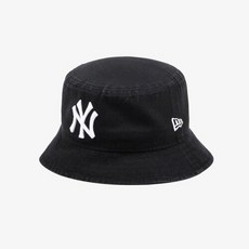 뉴에라 뉴에라모자 NQC 13086314 MLB 워시드 뉴욕 양키스 버킷 햇 블랙