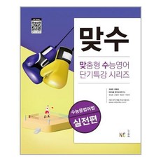 맞수 수능문법어법 실전편 : (맞춤형 수능영어 단기특강 시리즈)