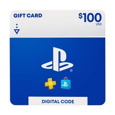 $50 PlayStation Store 기프트 카드 [디지털 코드], $100 Code