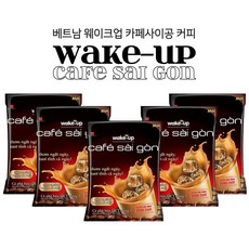 베트남 웨이크업 커피 카페사이공 wake up 커피 456g(24개입x19g) X 5봉, 19g, 19개입, 5개