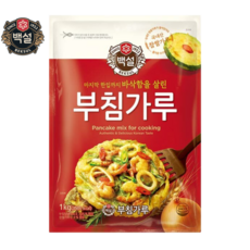 CJ제일제당 백설 마지막 한입까지 바삭함을 살린 부침가루, 1개, 1kg