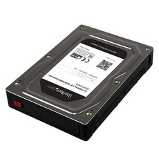 StarTech SATA 어댑터 2.5인치 하드 드라이브, 3.5in SATA Enclosure, 2.5인치 SATA 드라이브 - toshibadt01aca100