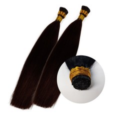 프리티레이디 실리콘 링 인모 붙임머리 14인치(35cm) 부분가발, 1개, #NA