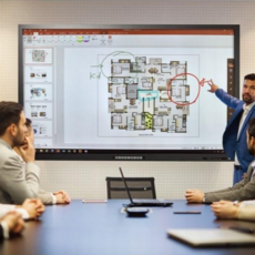 현대it전자칠판75인치