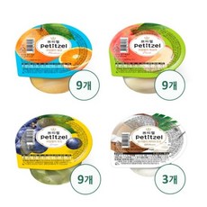 [CJ제일제당] 쁘띠첼 과일젤리 4종 30개 (개당 90g), 90g, 1세트