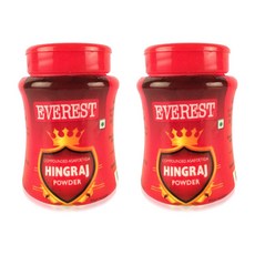 에베레스트 Hingraj 분말 - 50g(2팩) - Hing - Asafoetida Everest Hingraj Powder - 50 grams (Pack of 2) - Hing - Asafoetida, 1개, 50g