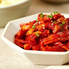 [여기쿡] 양념 무말랭이무침 150g 식감최고 반찬 위생포장 간편 혼밥 한끼식사 집밥, 1팩