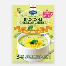 샘표 폰타나 잉글랜드 브로콜리 & 체다치즈 수프 (20gx3개), 60g, 4개