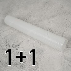 1+1 파크골프채 실리콘그립 그립커버 미끄럼방지 손잡이교체, 2개, 투명 2개, 투명