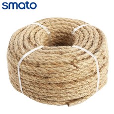 SMATO 스마토 마닐라로프 RP-M6 6MM-30M마닐라삼 선박 조경 인테리어 스크래쳐, 1개