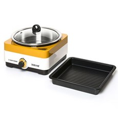 키친아트2in1멀티쿠커전기쿠커냄비그릴불판