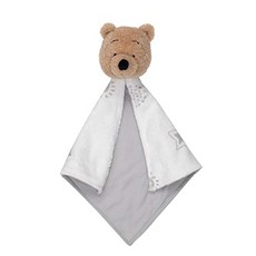 EOM Lambs Ivy 디즈니 Baby Winnie The Pooh Lovey White Gray Security Blanket - E0024084DHTX7J4