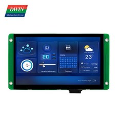 Dwin 스마트 Tft LCD UART 의료 등급 HMI 디스플레이 지원 RS232 및 RS485 통신 DMG10600K070_03W 7.0