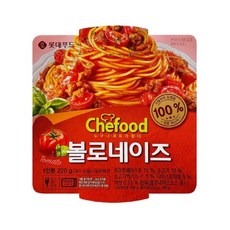 롯데 볼로네이즈 스파게티, 220g, 12개