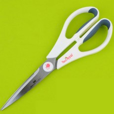 퀸센스 손잡이 그립 주방가위 25cm 업소용가위 식당 고기 재단, 1개
