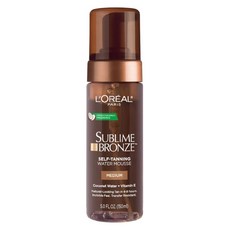 L'Oreal Paris 서브라임 브론즈 하이드레이팅 셀프태닝 워터 무스 스트릭 프리, 3개, 150ml