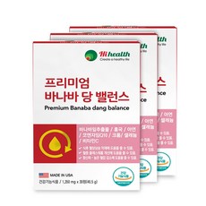 하이헬스 프리미엄 바나바 당 밸런스 7중 복합기능 혈당 조절, 90정, 1350mg