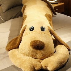 강아지인형팔쿠션
