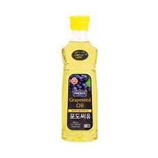 오뚜기 프레스코 포도씨유 0.9L(900ml) 소문난 분식 말모말모 요리레시피, 900ml, 16개