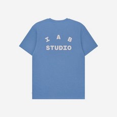 IAB Studio 아이앱 스튜디오 x 넷플릭스 숏슬리브 티셔츠 블루